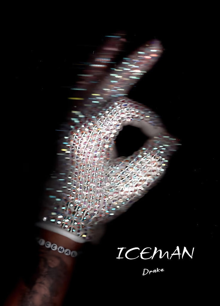 Iceman Drake metal poster artwork